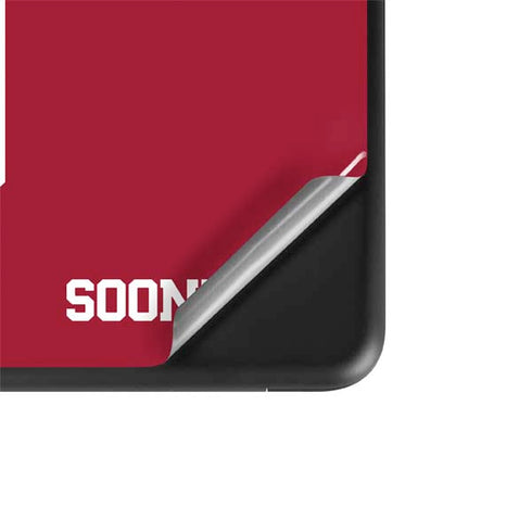 University of Oklahoma Sooners Red Google Pixelbook Go Skin